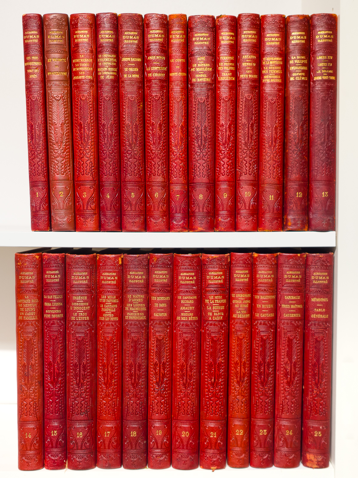 Alexandre Dumas illustré (25 Volumes - Complet)