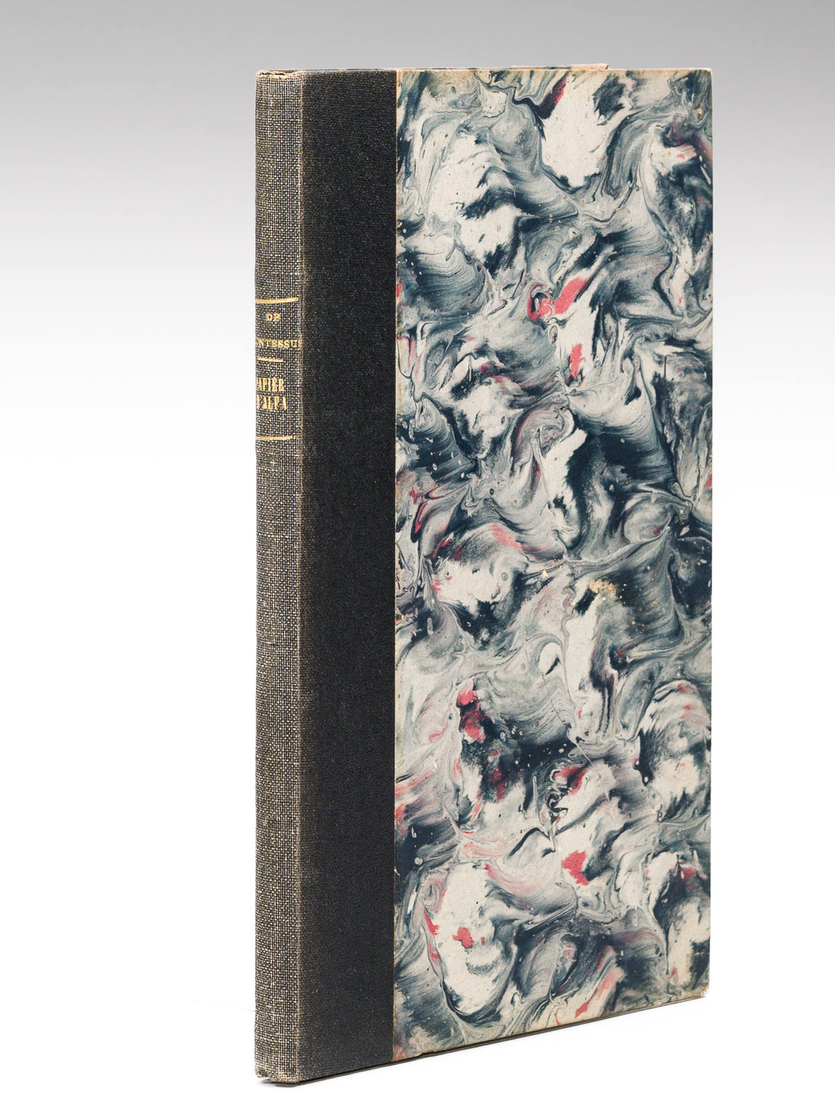 Alfa et Papier d'Alfa. Avec planches micrographiques. [ Edition originale …