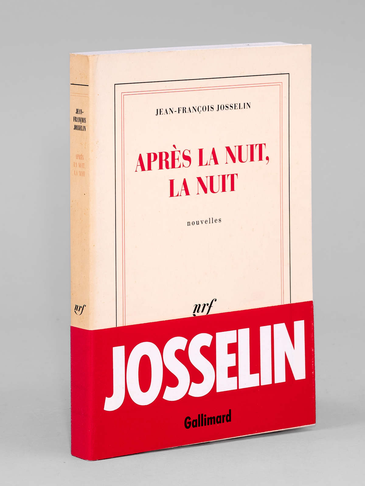 Après la nuit, la nuit - Nouvelles [ Livre dédicacé …