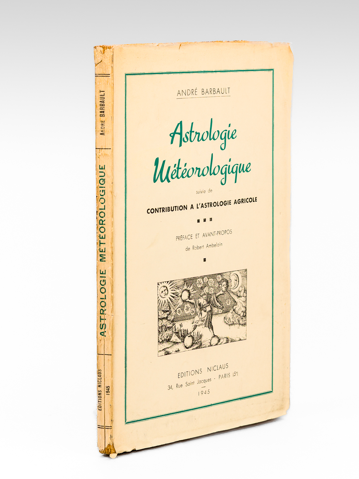 Astrologie météorologique - suivie des Contribution à l'Astrologie Agricole [ …