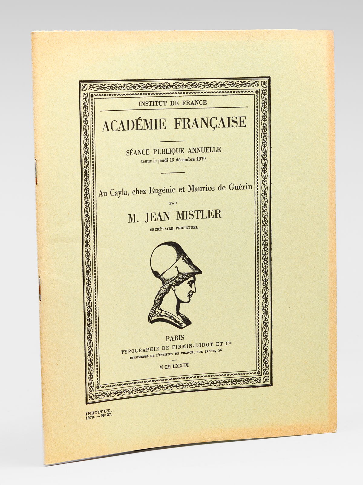 Au Cayla, chez Eugènie et Maurice de Guérin. [ Livre …