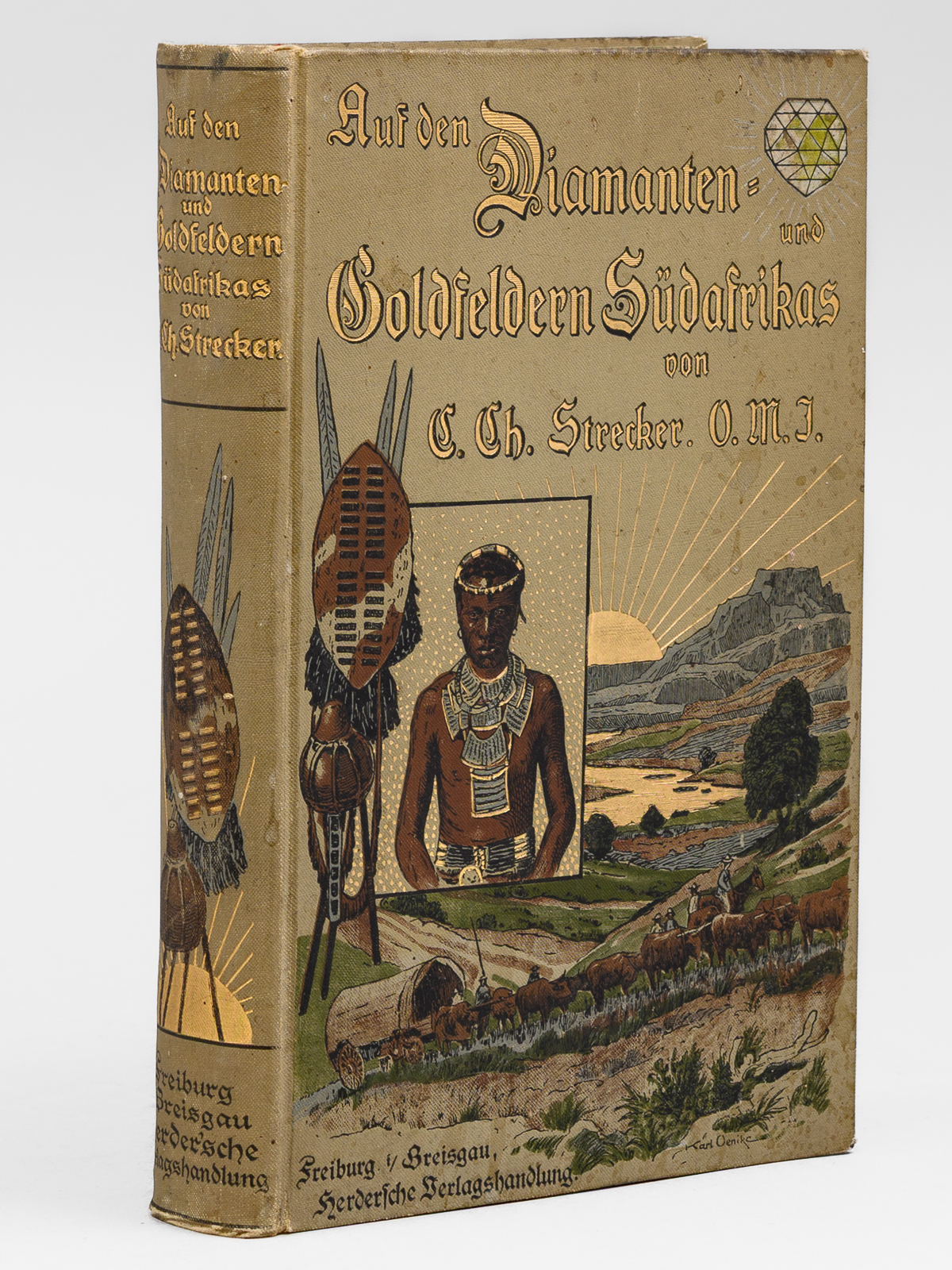 Auf den Diamanten und Goldfeldern Südafrikas.