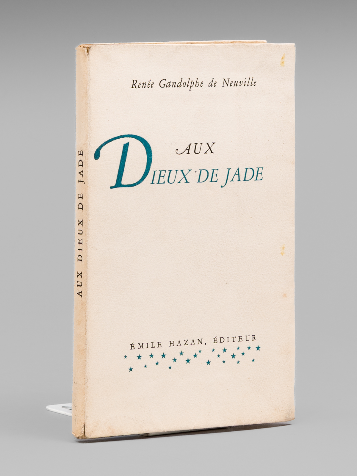 Aux Dieux de Jade [ Edition originale - Livre dédicacé …