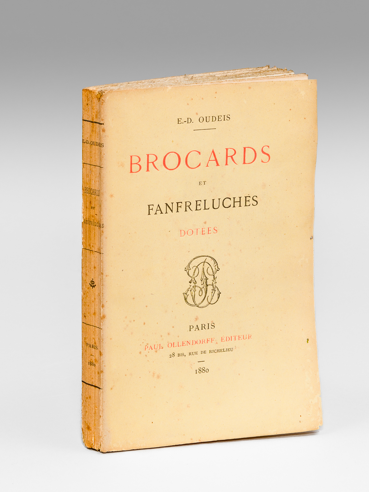 Brocards et Fanfreluches dotées [ Edition originale ]