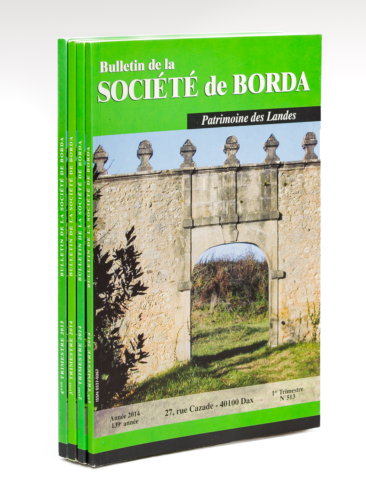 Bulletin de la Société de Borda. Patrimoine des Landes. Année …