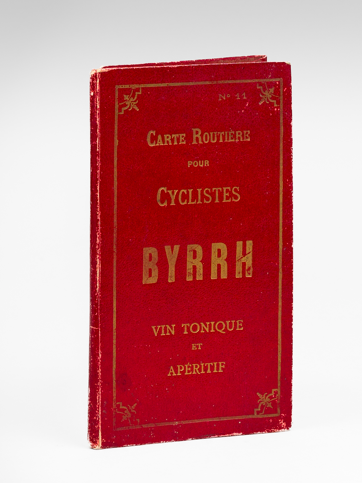 Carte Routière pour Cyclistes BYRRH. Vin tonique et apéritif [ …