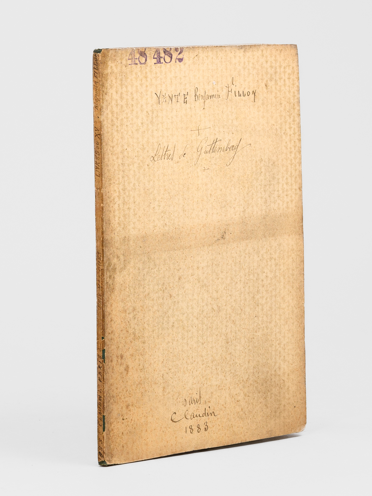 Catalogue des monuments typographiques et d'un choix de livres rares …