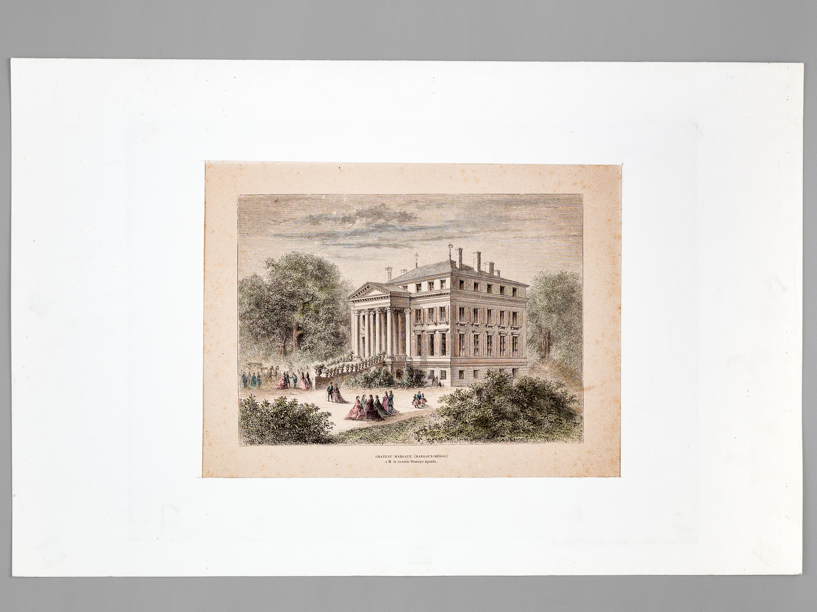 Château Margaux (Margaux-Médoc) à M. le vicomte Oenoesipe Aguado [ …