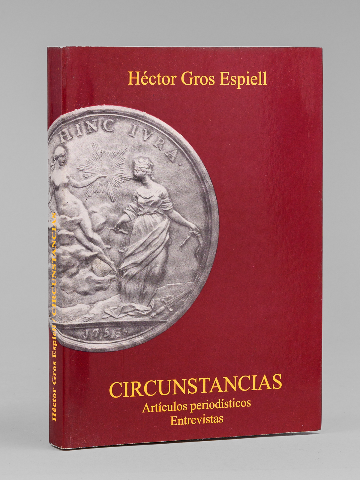 Circunstancias. Articulos periodisticos. Entrevistas [ Livre dédicacé par l'auteur à …