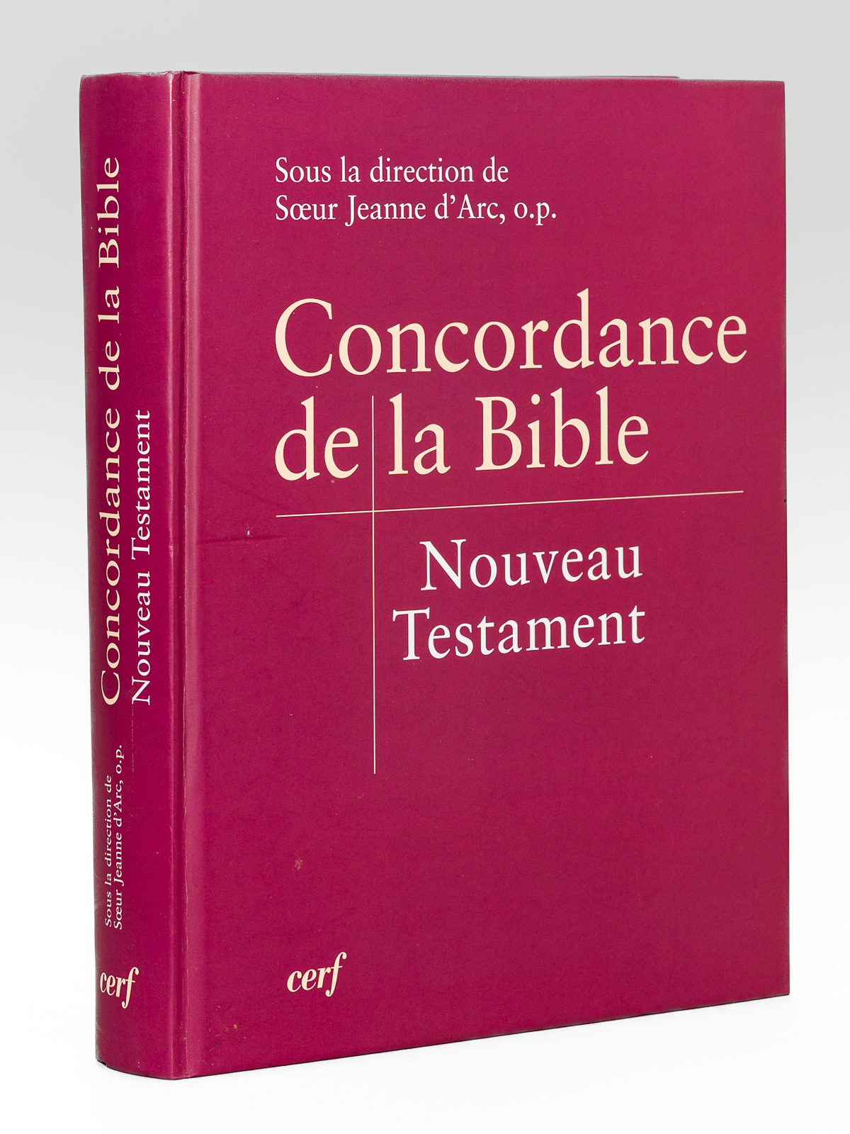 Concordance de la Bible - Nouveau Testament.