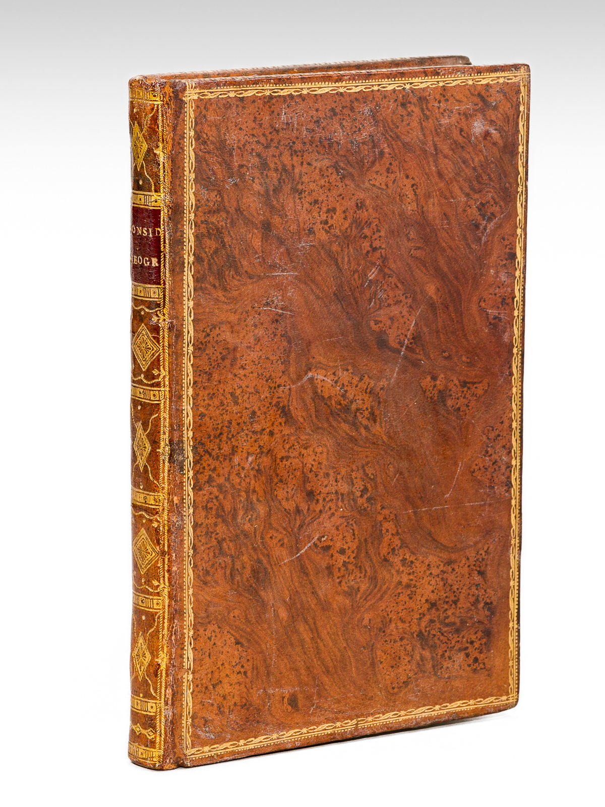 Considérations générales, sur l'Etude et les Connoissances que demande la …