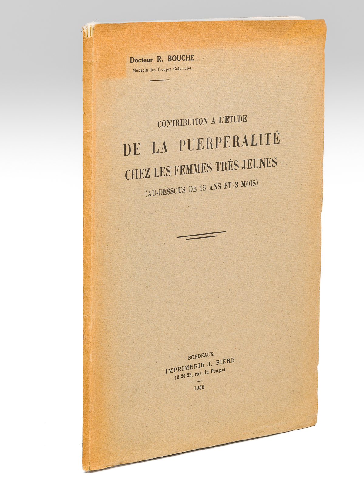 Contribution à l'étude de la puerpéralité chez les femmes très …