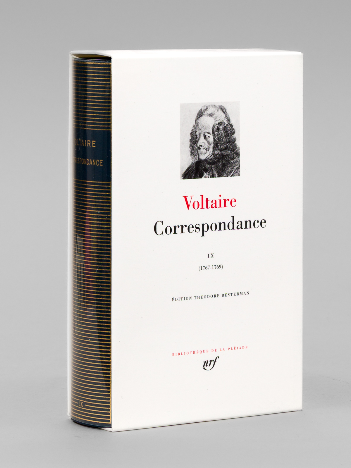 Correspondance IX (juillet 1767 - septembre 1769). Edition Théodore Bestermann.