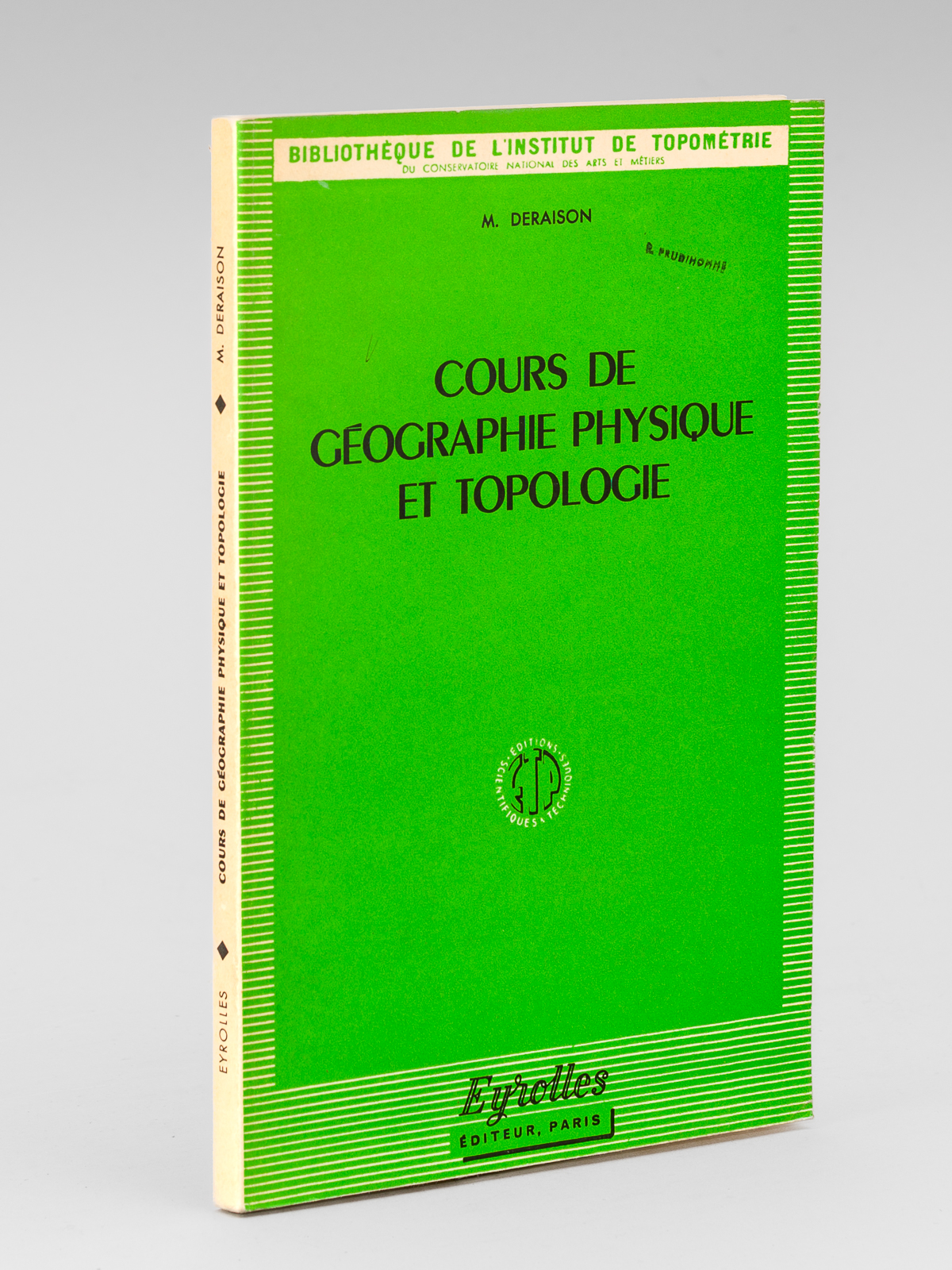 Cours de géographie physique et topologie, à l'usage des candidats …