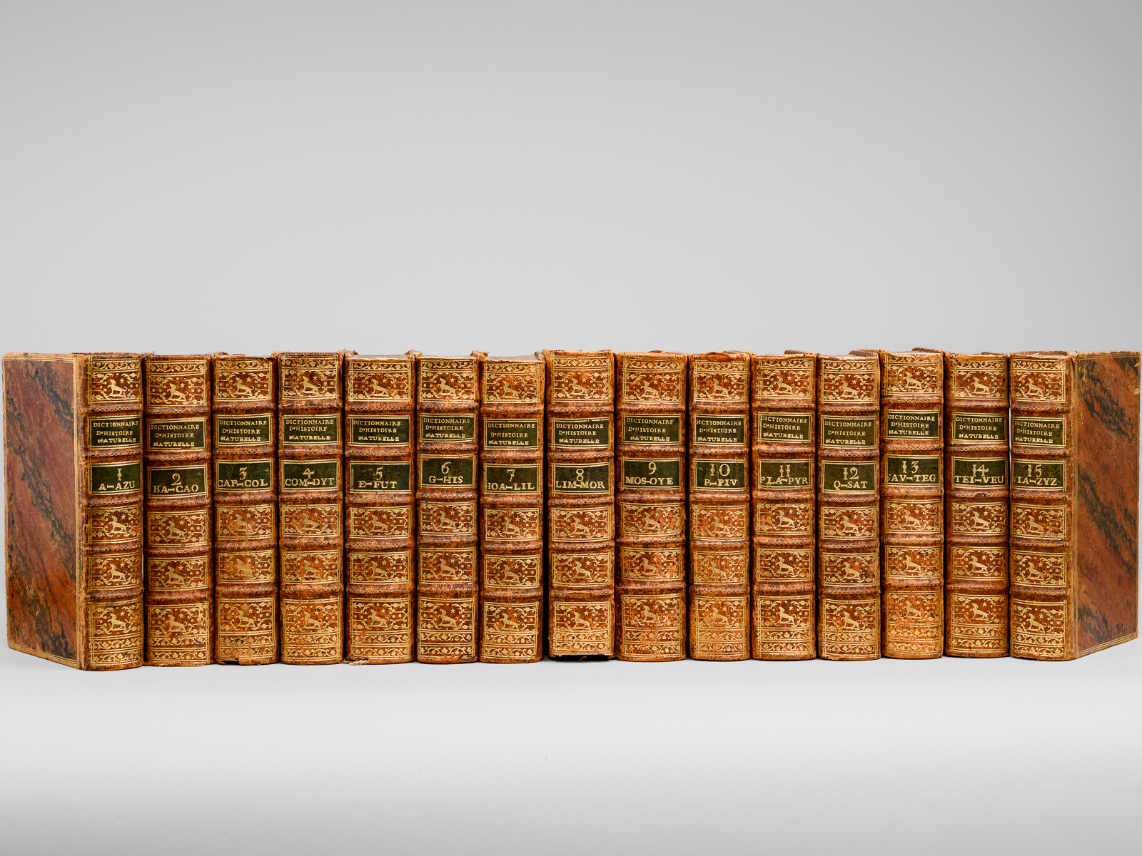 Dictionnaire Raisonné Universel d'Histoire Naturelle (15 Tomes - Complet) Contenant …