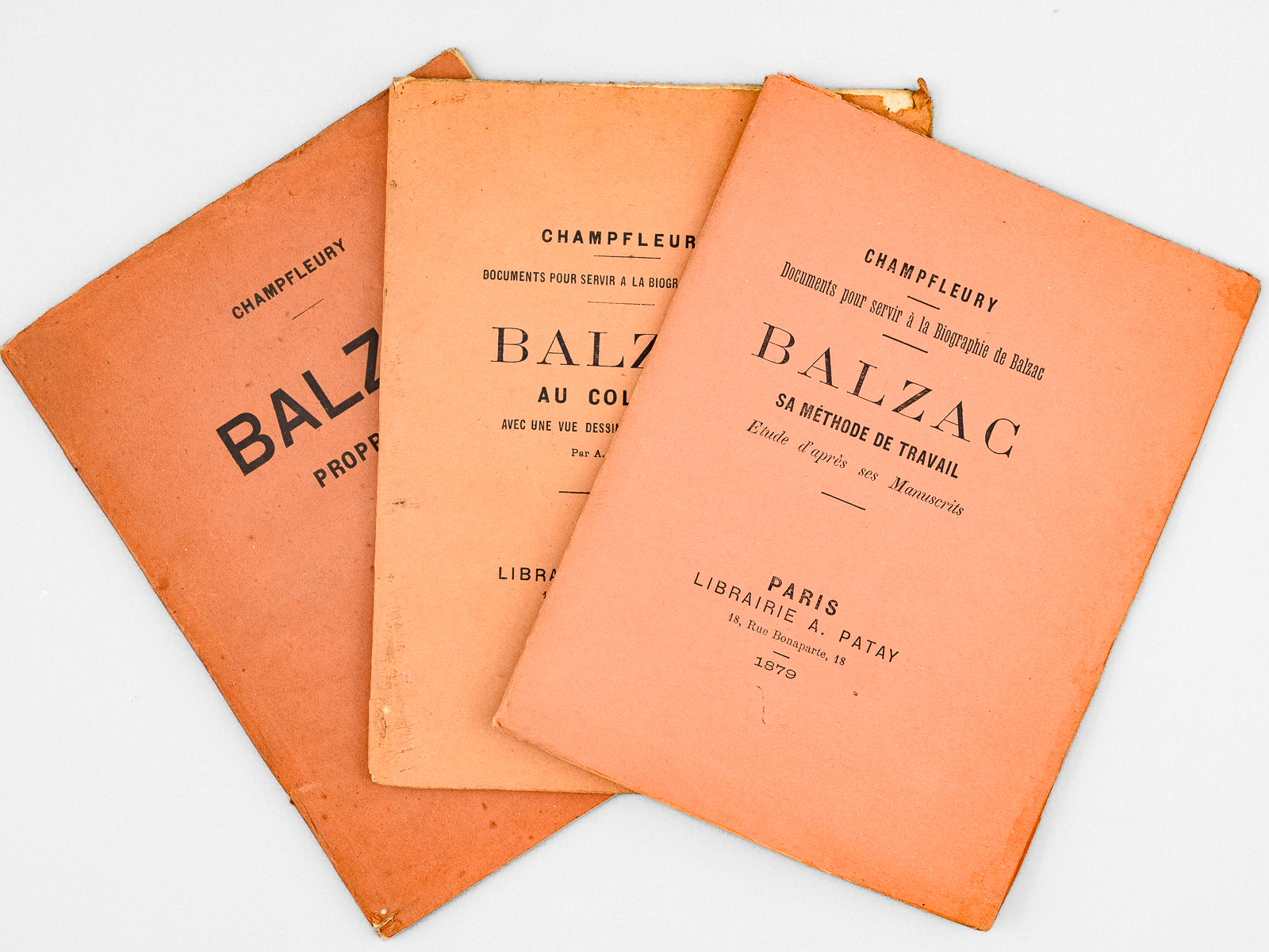 [ Documents pour servir à la Biographie de Balzac : …