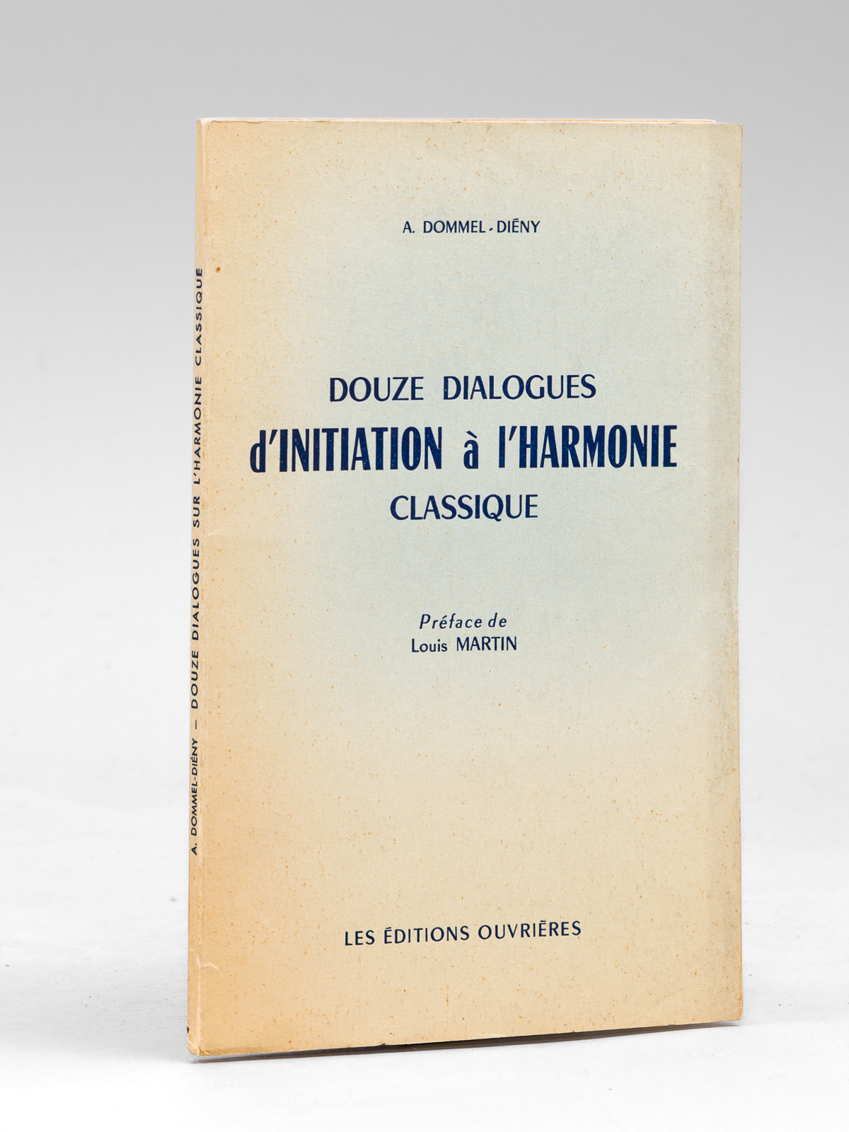Douze dialogues d'initiation à l'harmonie classique