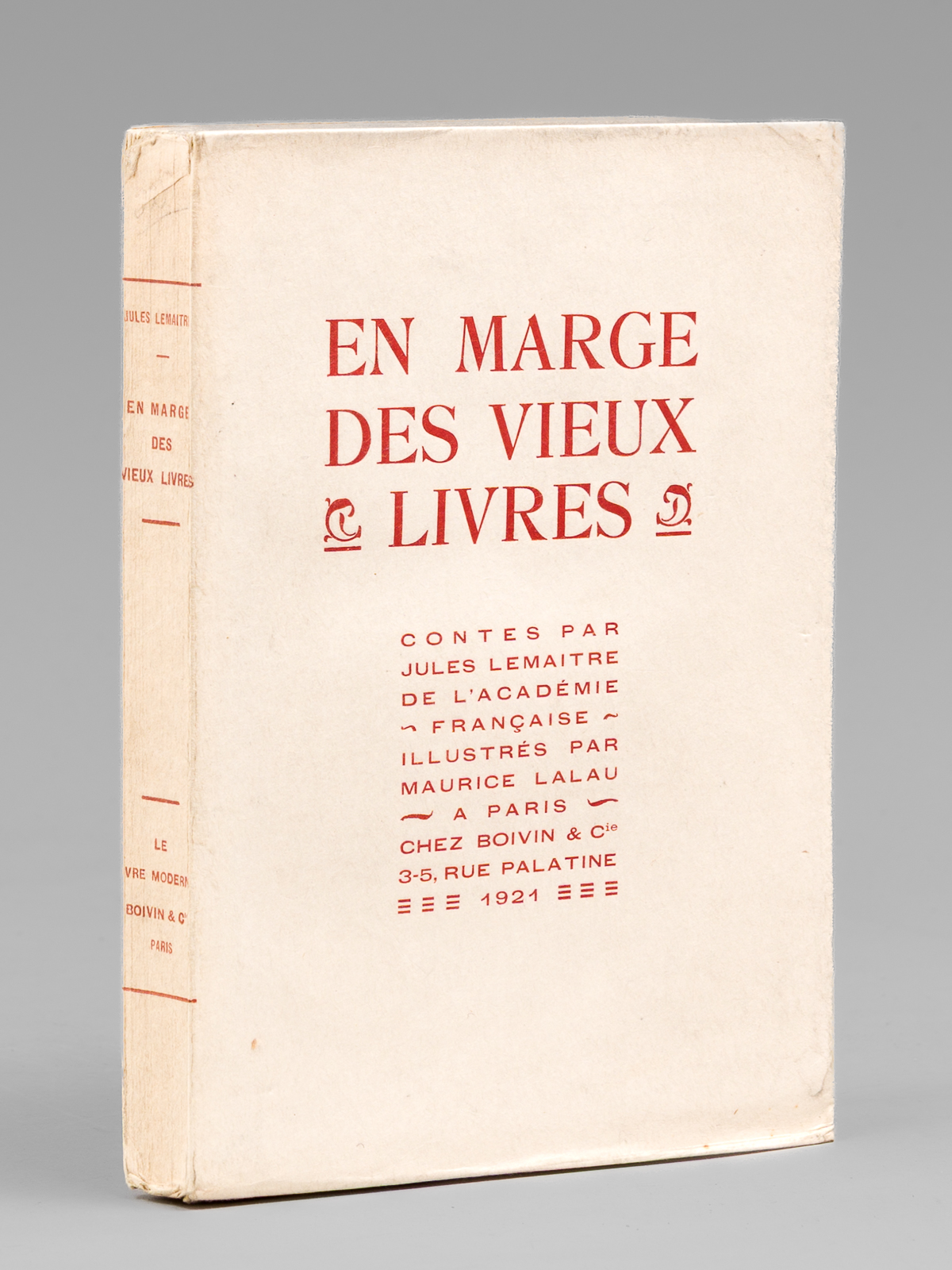 En Marge des Vieux Livres [ Exemplaire sur japon ancien …