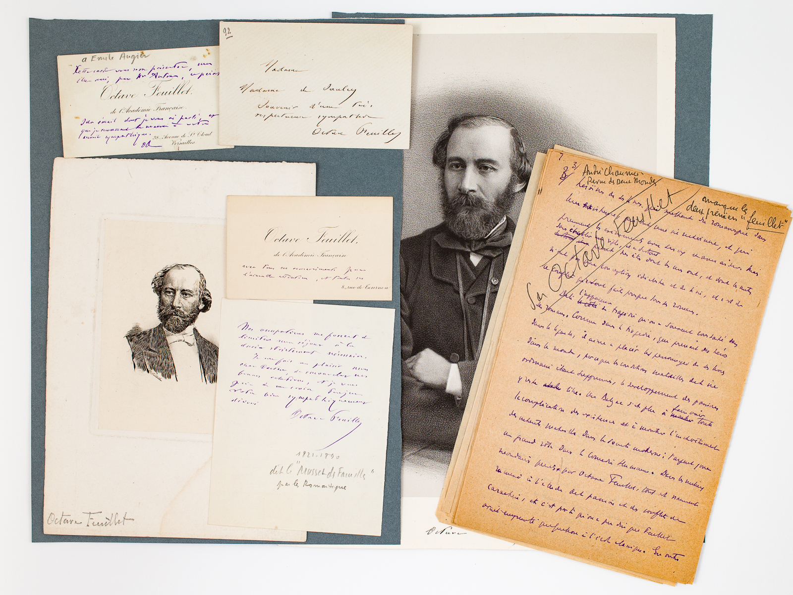 Ensemble de document de et sur Octave Feuillet [ Détail …