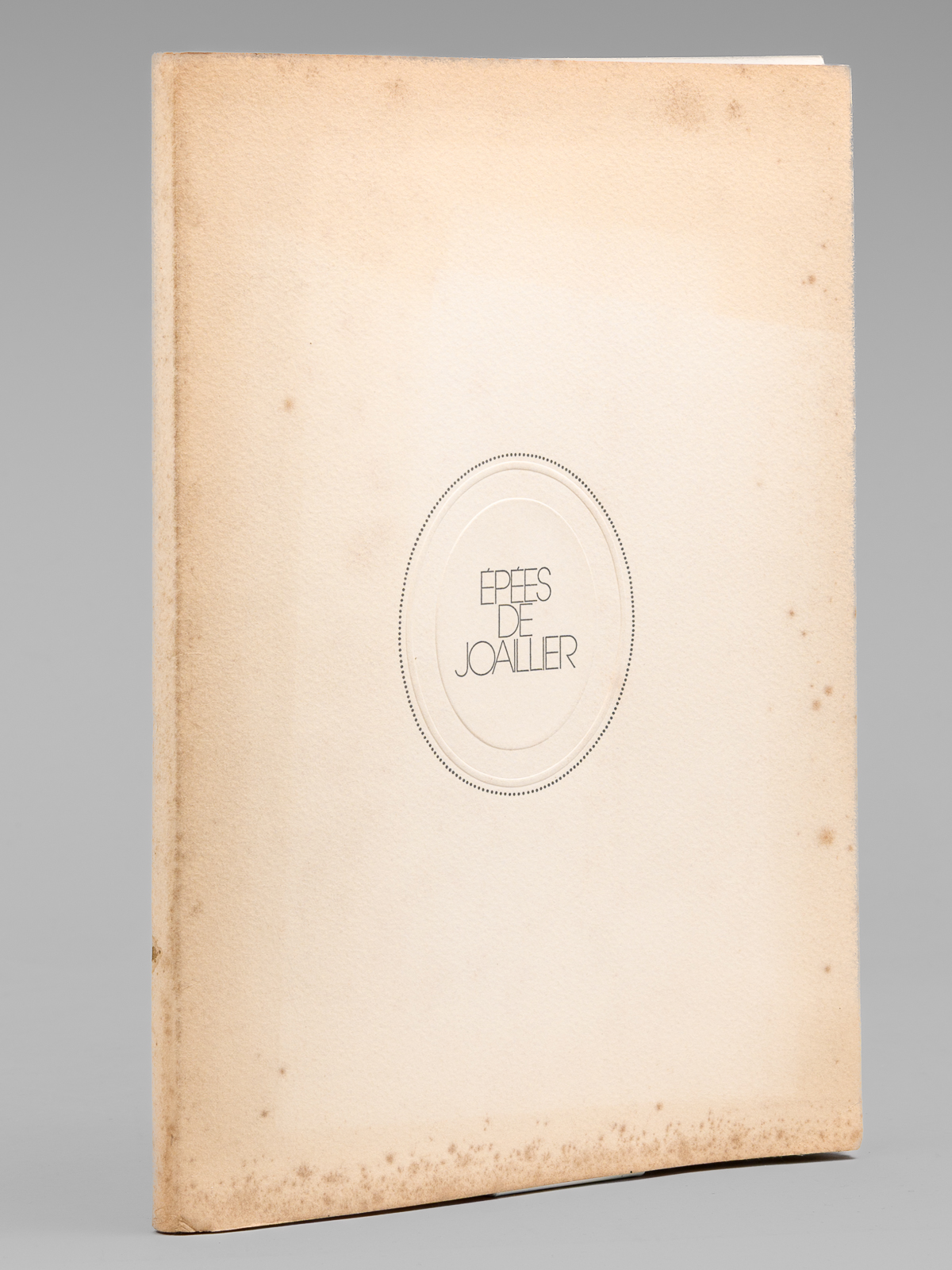 Epées de Joaillier [ Edition originale ]