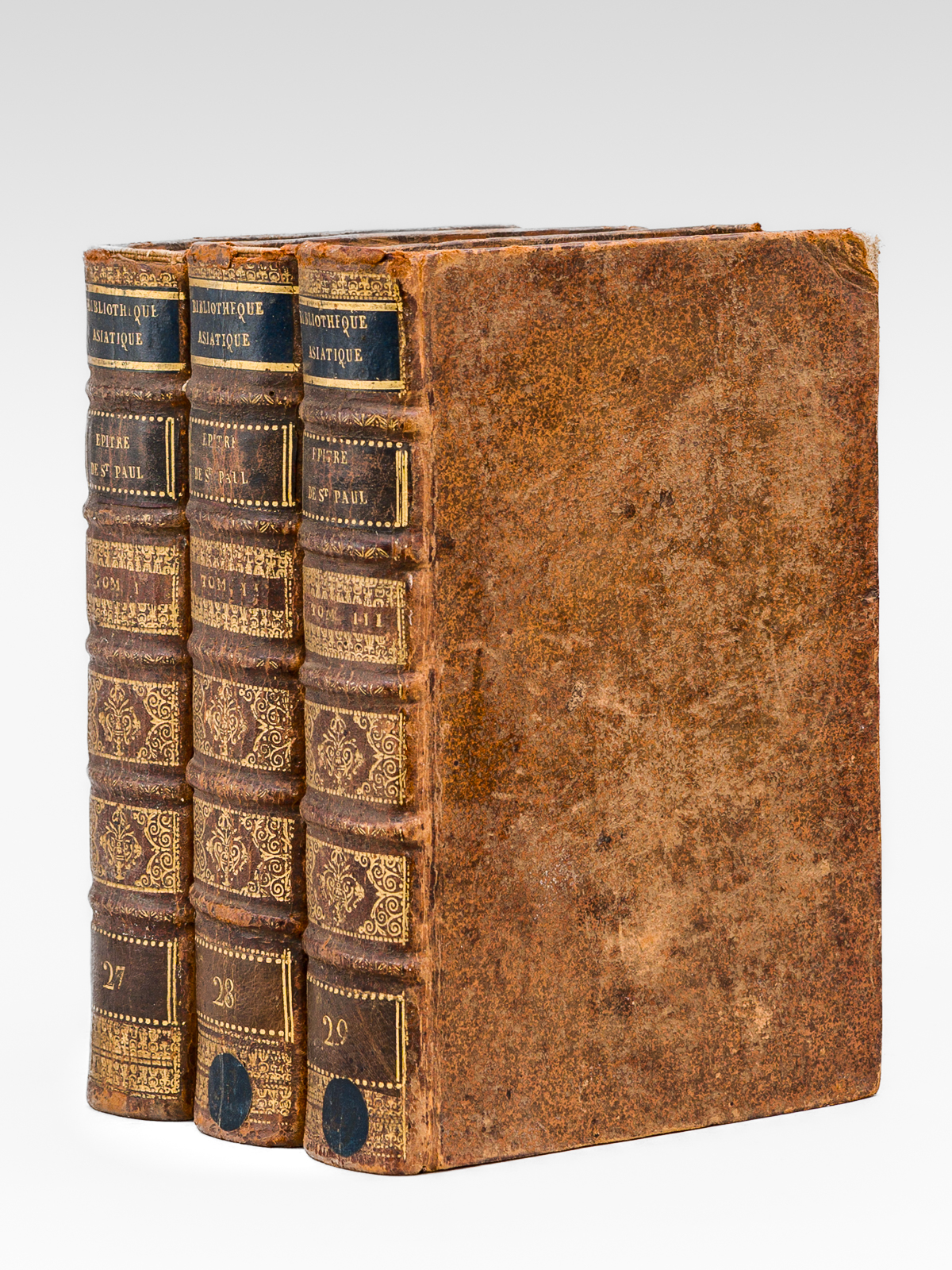 Epistres de Saint Paul (3 Tomes sur 4 ) Tome …