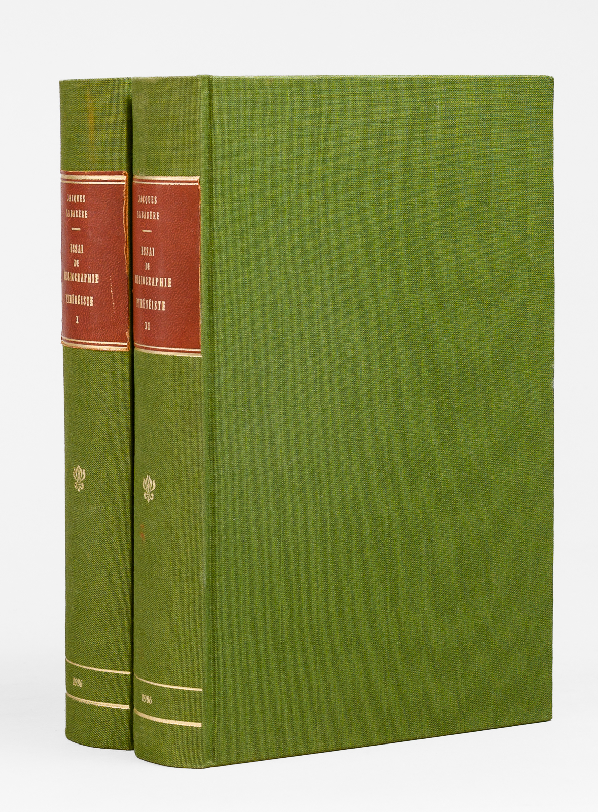 Essai de Bibliographie Pyrénéiste (2 Tomes - Complet) [ Edition …