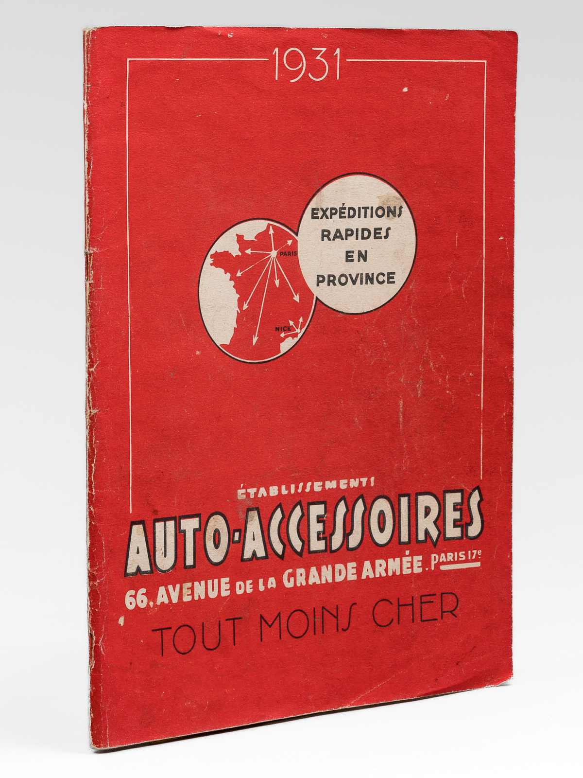 Etablissements Auto-Accessoires 1931. 66 avenue de la Grande Armée, Paris …