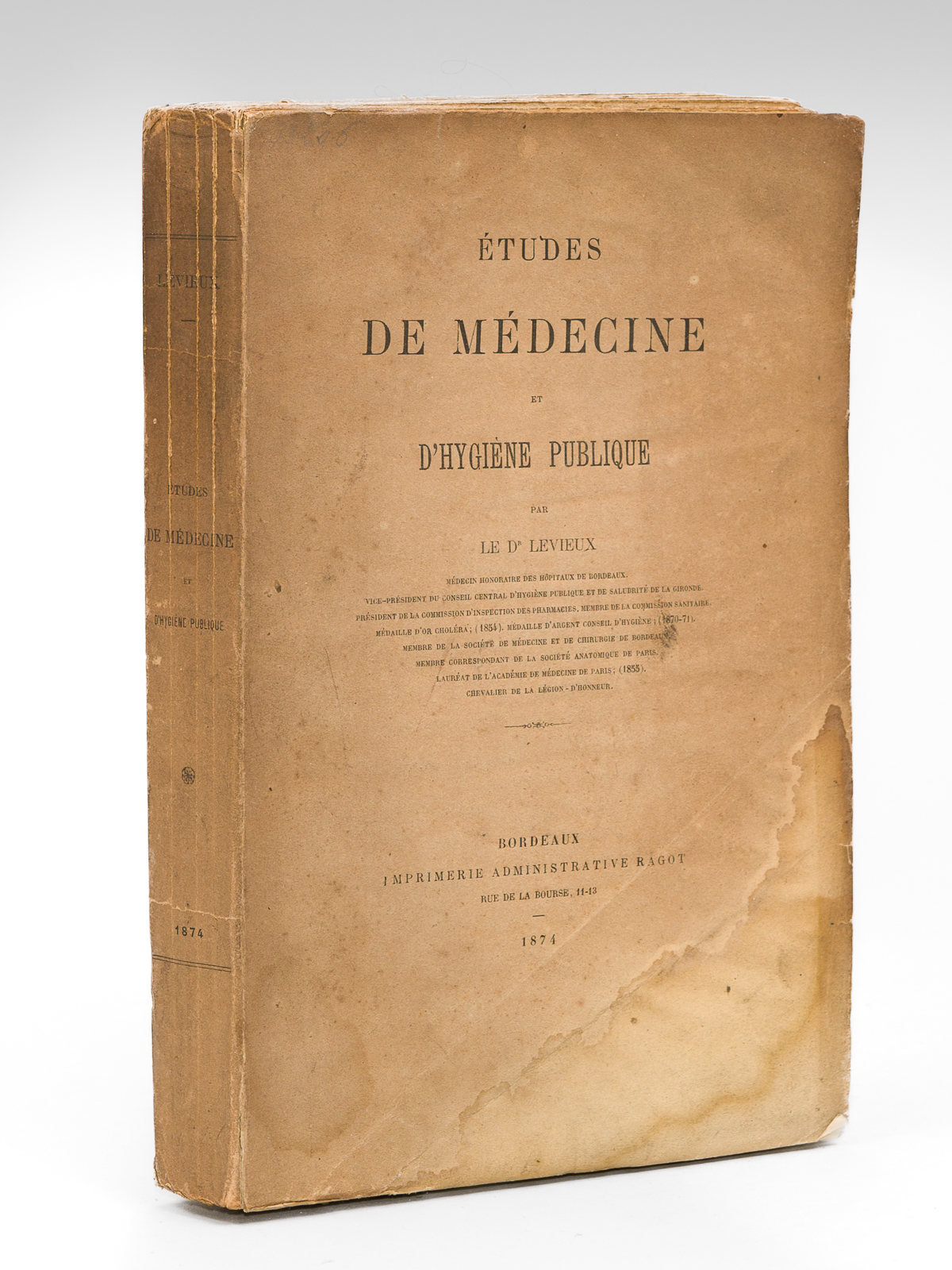 Etudes de Médecine et d'Hygiène publique [ Edition originale - …