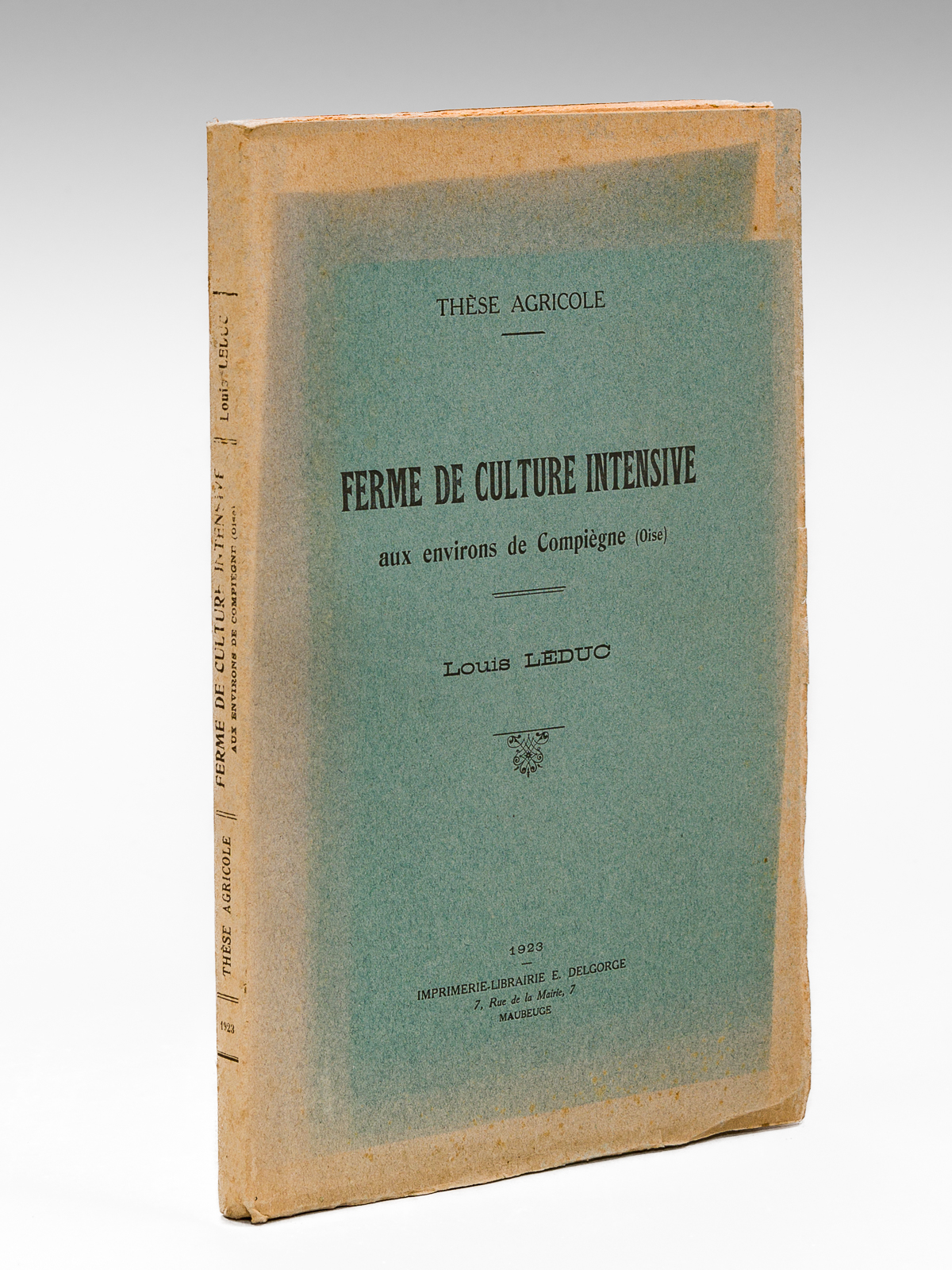 Ferme de culture intensive aux environs de Compiègne (Oise) [ …