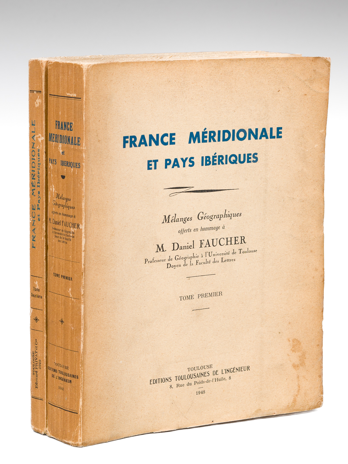 France méridionale et Pays ibériques. Mélanges géographiques offerts en hommage …