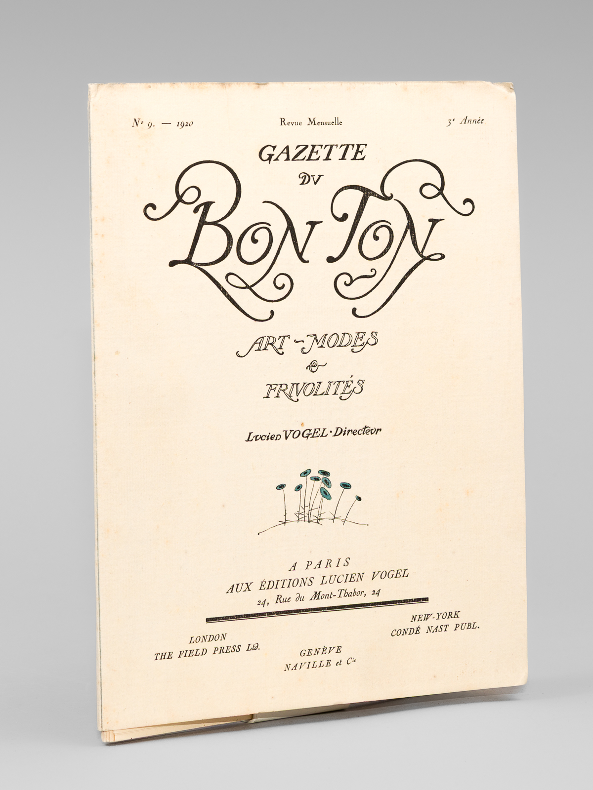 Gazette du Bon Ton. Art - Modes & Frivolités. Année …