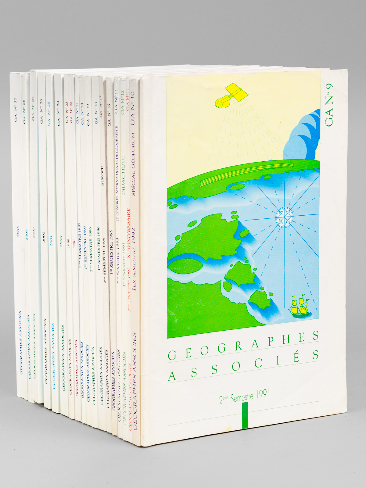 Géographes Associés (Revue - Lot de 19 numéros) [ Contient …