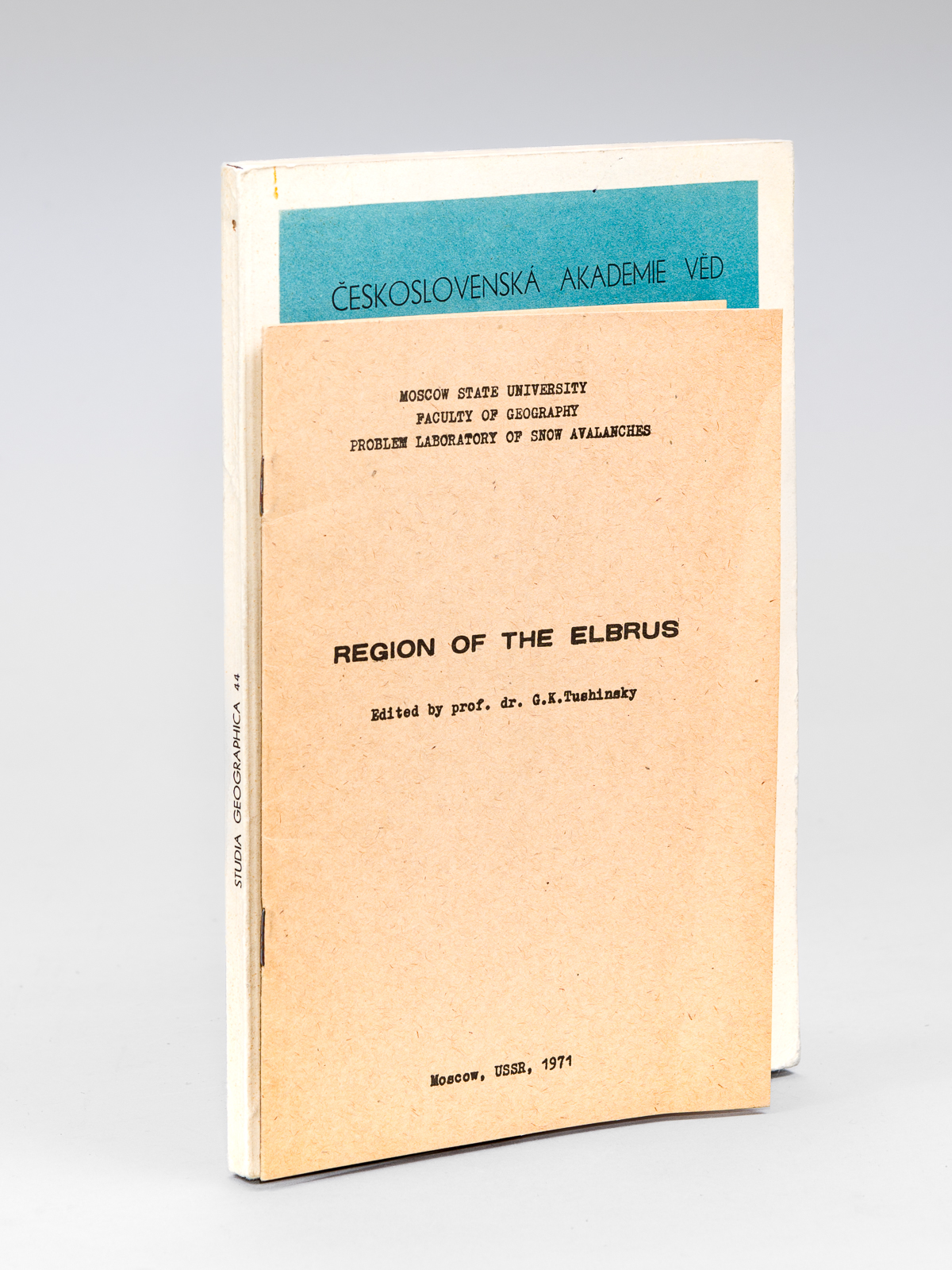 Geomorphology of Elbrus Mt Area (the Caucasus Mts., USSR) [ …