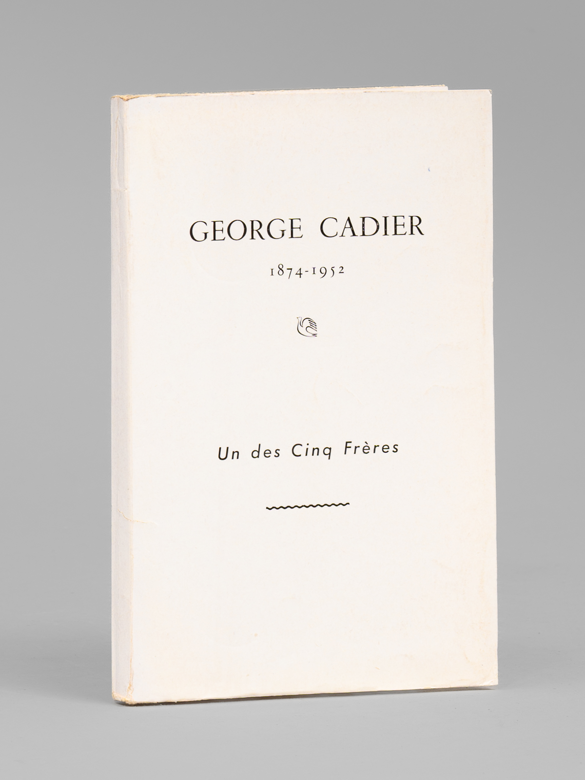 George Cadier (21 avril 1874 - 24 Décembre 1952). Un …