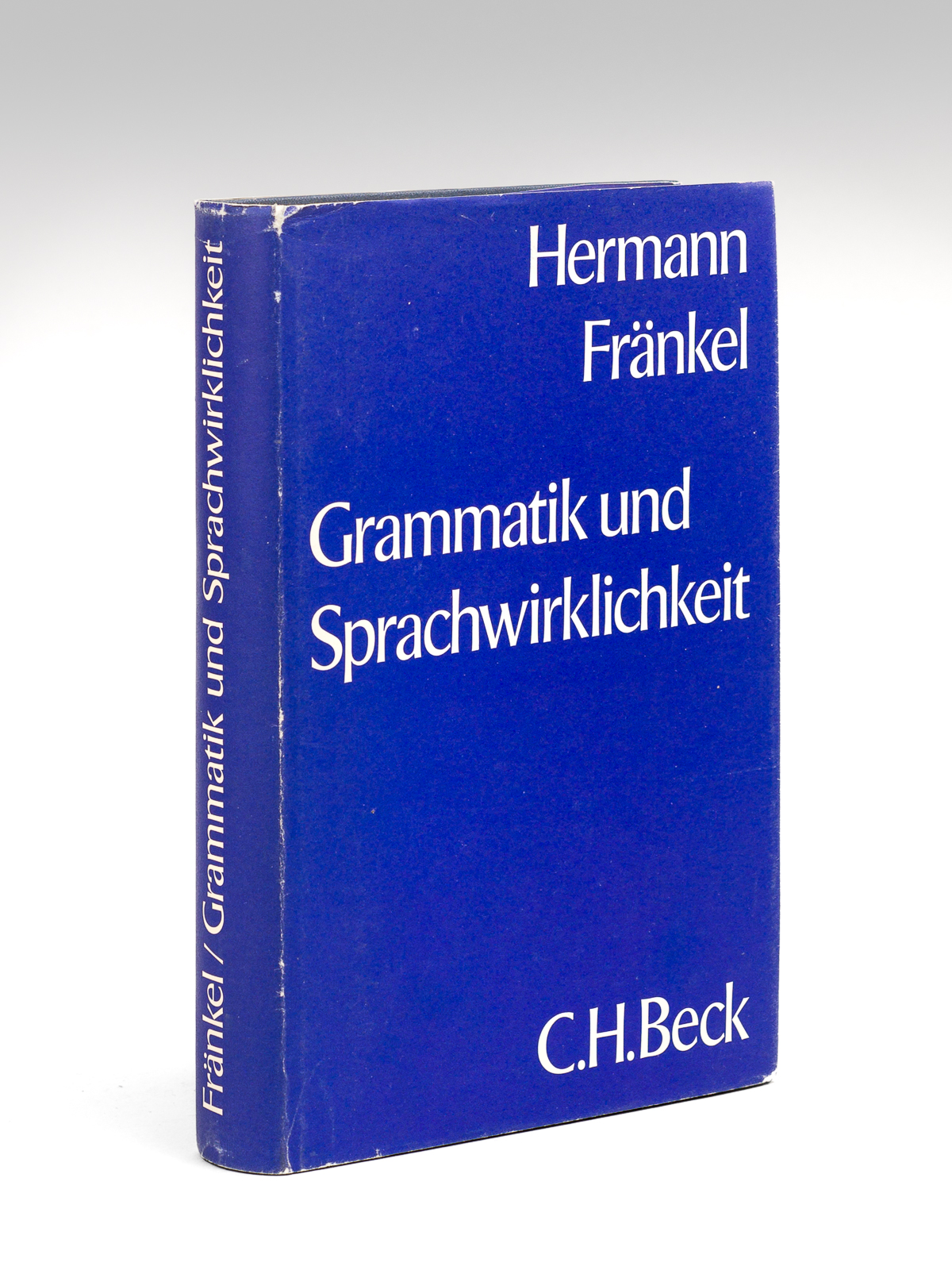 Grammatik und Sprachwirklichkeit