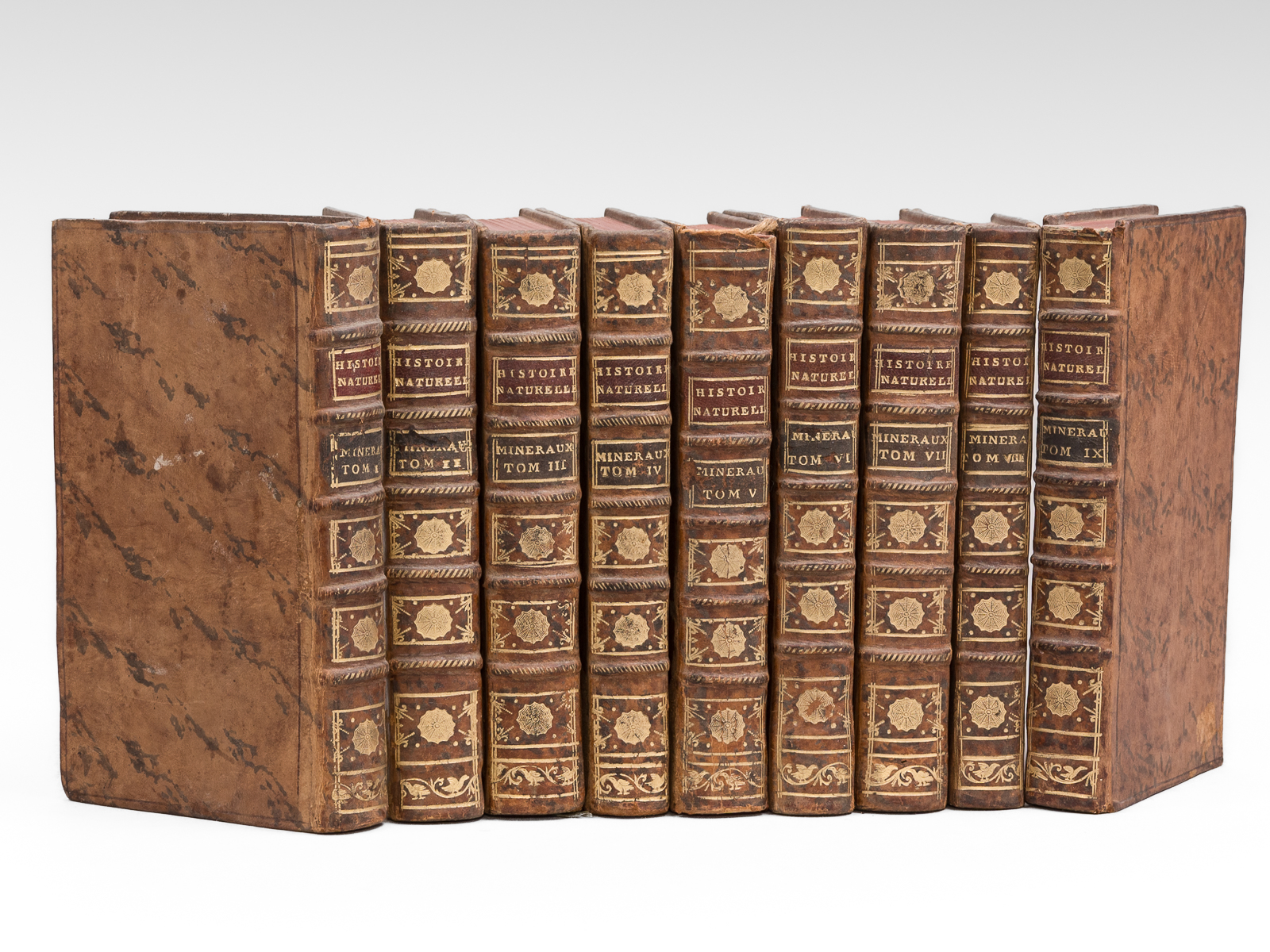 Histoire Naturelle des Minéraux (9 Tomes - Complet)