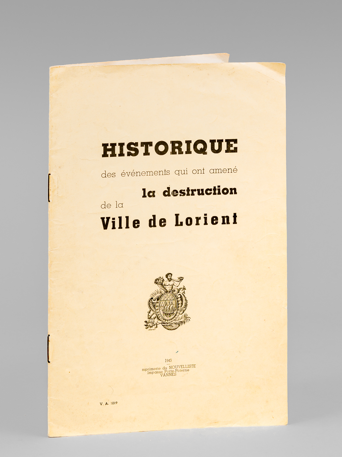 Historique des événements qui ont amené la destruction de la …