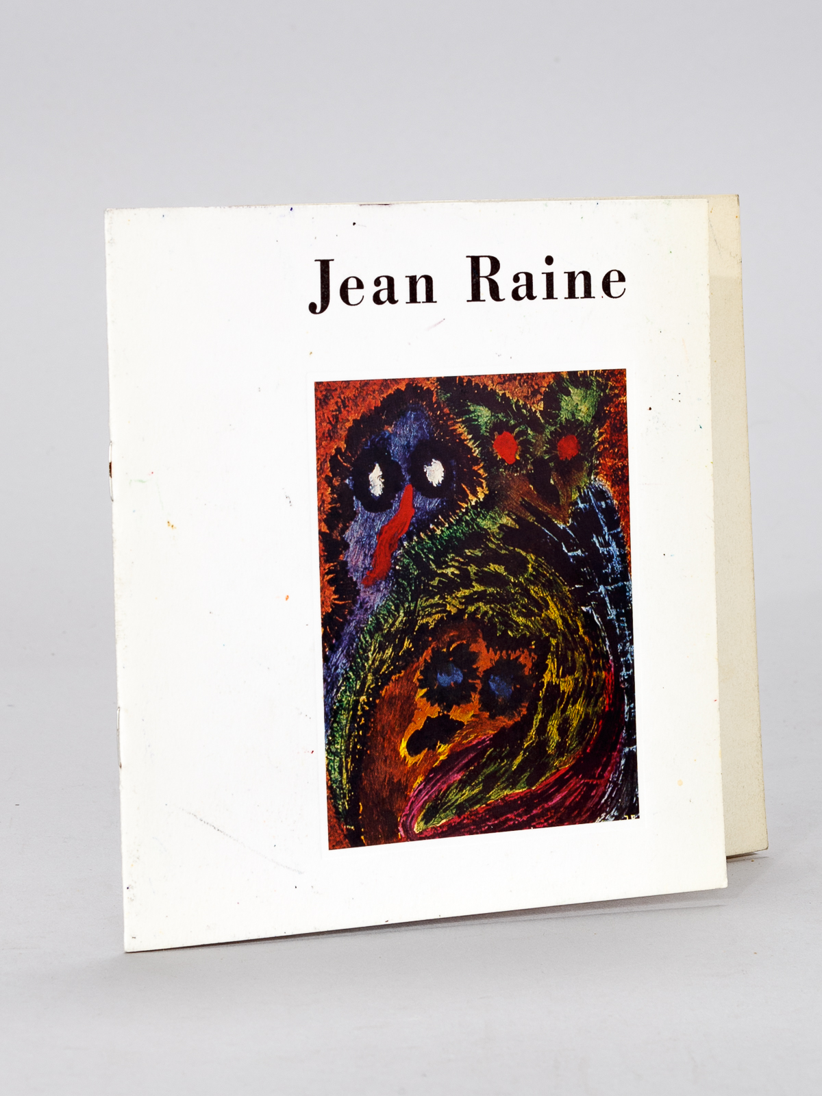 Jean Raine [ Avec un pastel original sur double page …