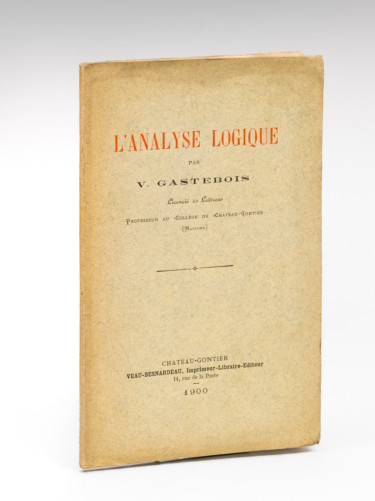 L'Analyse Logique