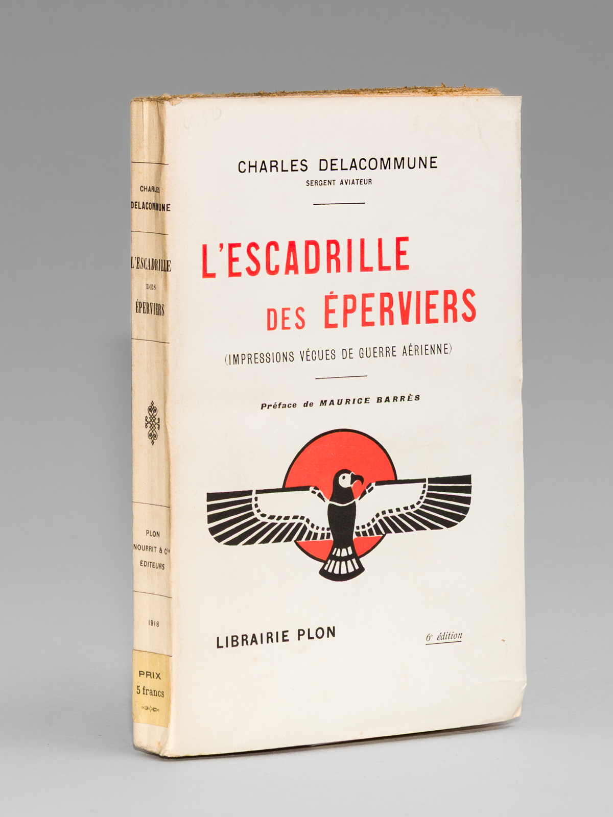L'Escadrille des Eperviers (Impressions vécues de guerre aérienne)