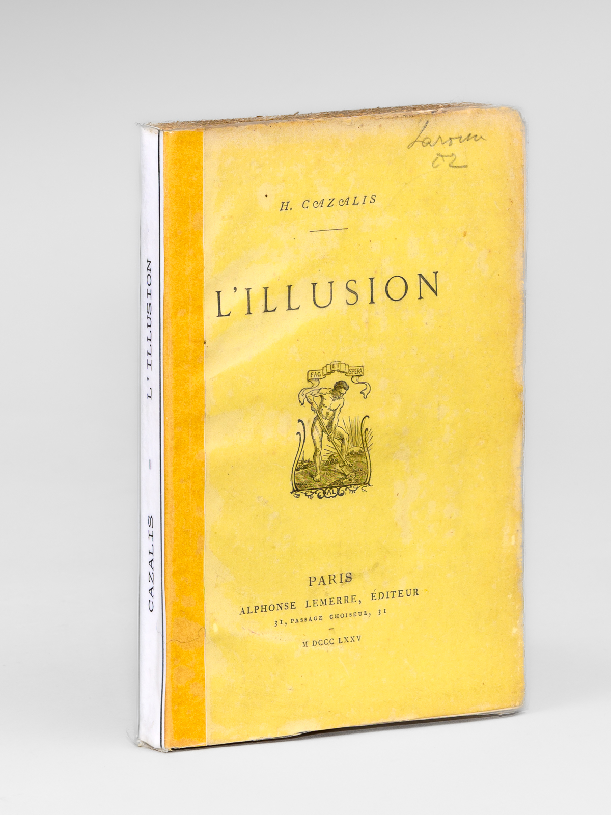 L'Illusion [ Edition originale - Avec une carte-télégramme autographe signée …