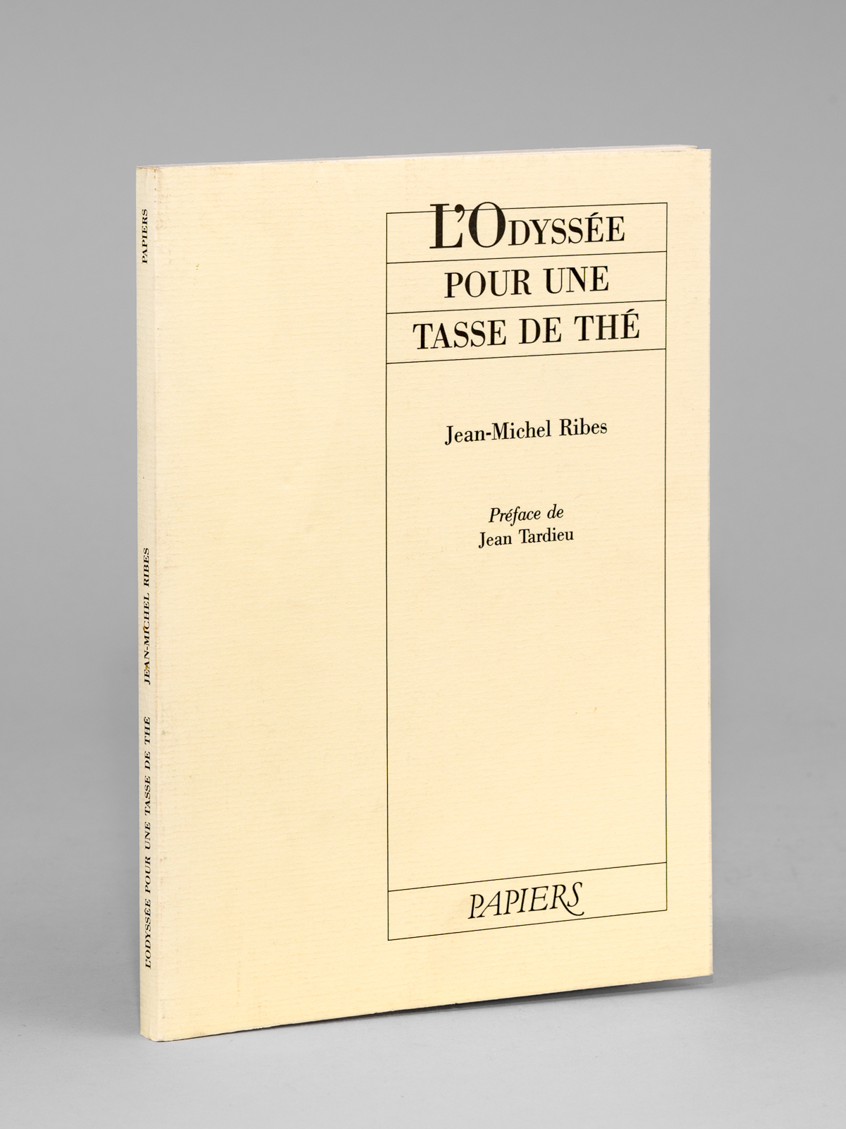 L'Odyssée pour une Tasse de Thé [ livre dédicacé par …