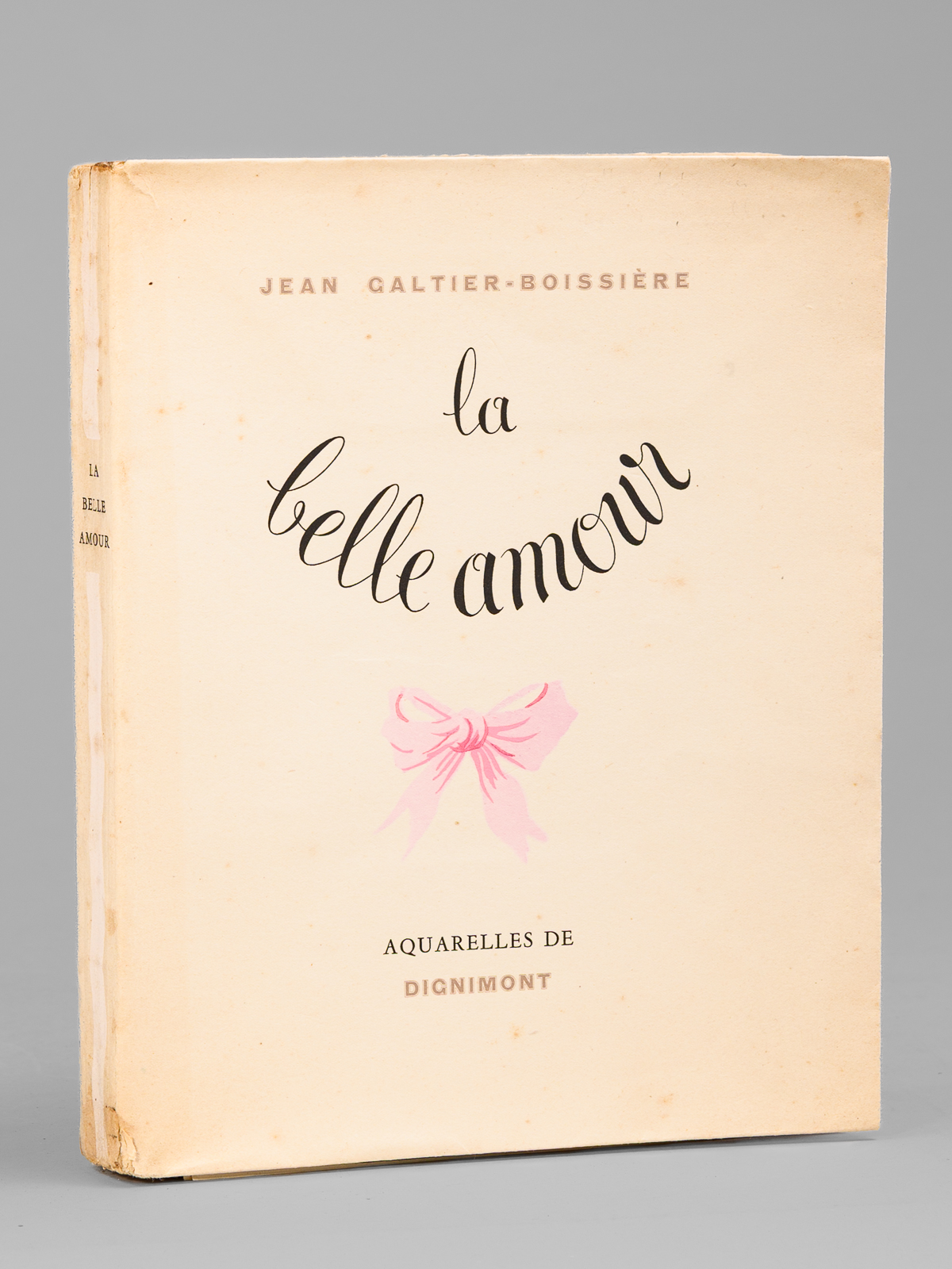 La Belle Amour [Avec 3 L.A.S. de l'auteur et une …