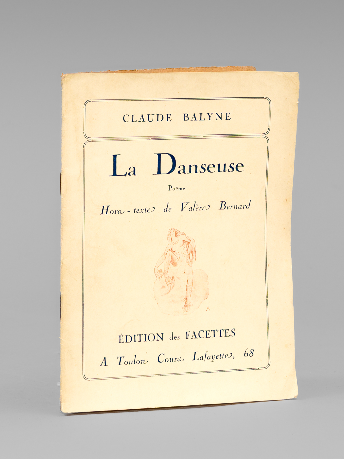La Danseuse. Poëme [ Edition originale - Livre dédicacé par …