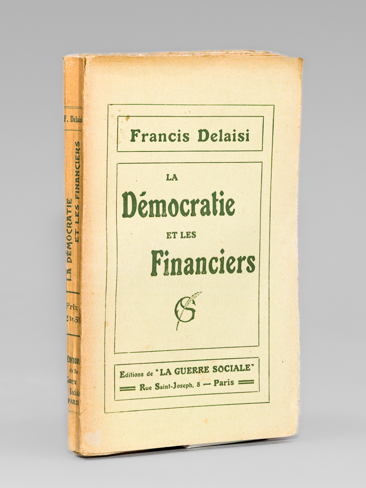 La Démocratie et les Financiers. Durand Ier, Roi de France …