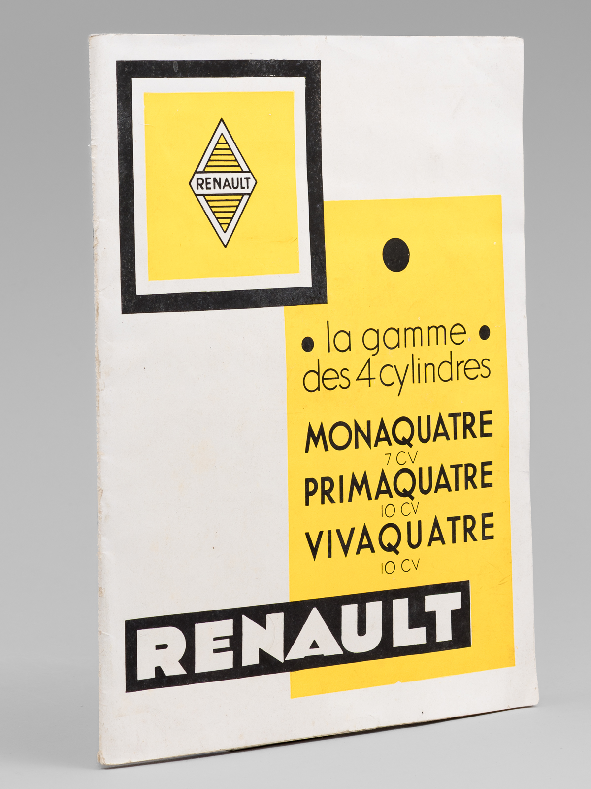 La Gamme des 4 cylindres. Monaquatre (7 CV), Primaquatre (10 …