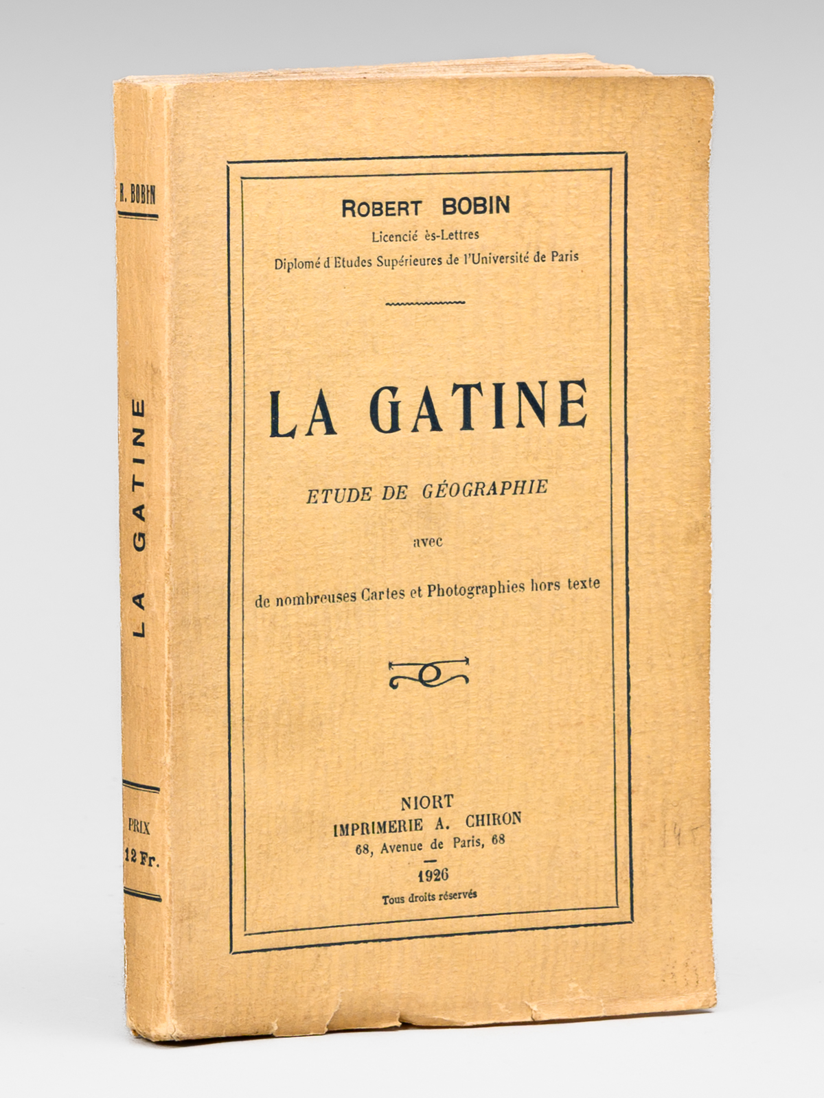 La Gâtine - Etude de géographie avec de nombreuses cartes …