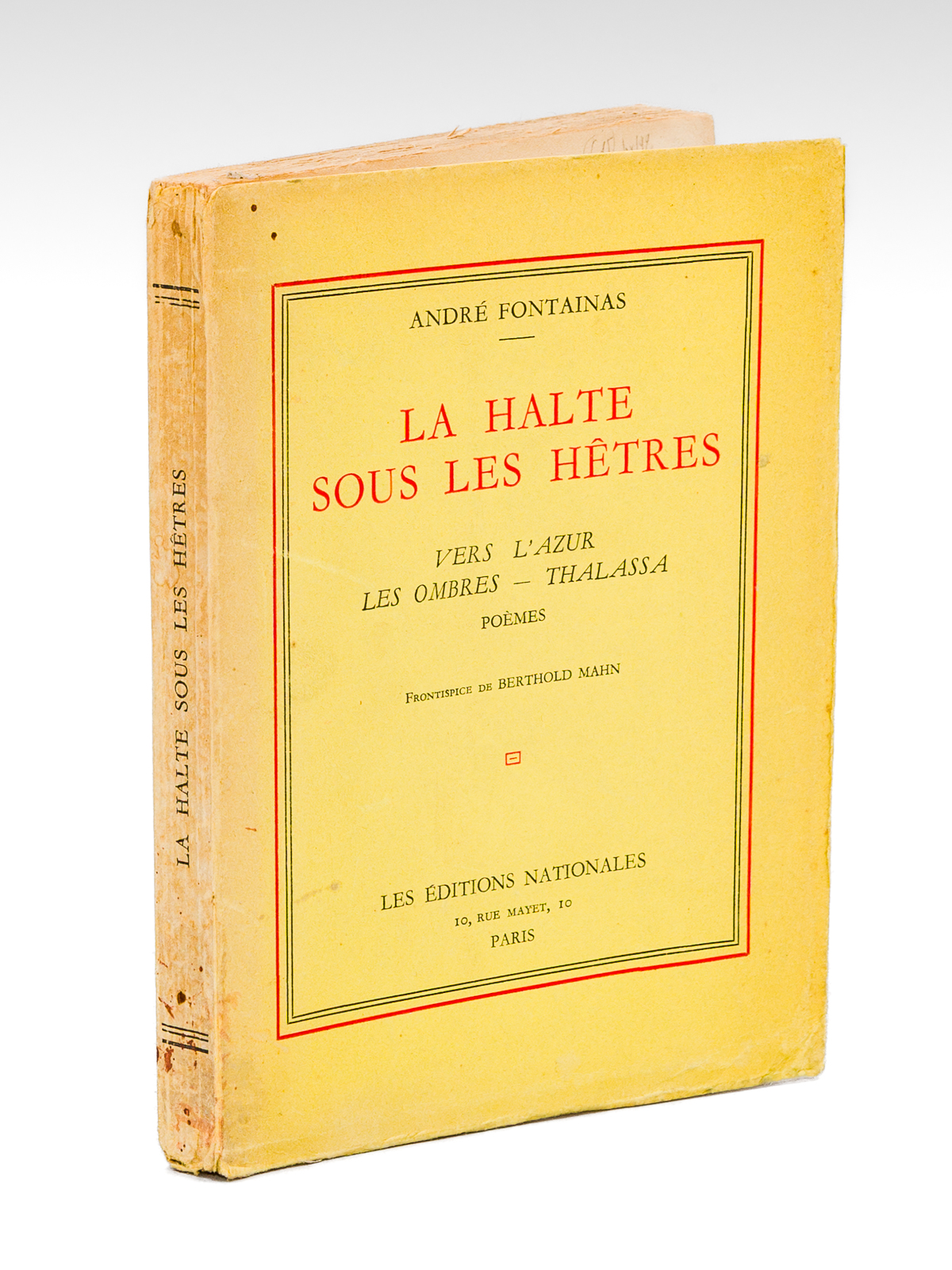La Halte sous les Hêtres. Vers l'Azur - Les Ombres …
