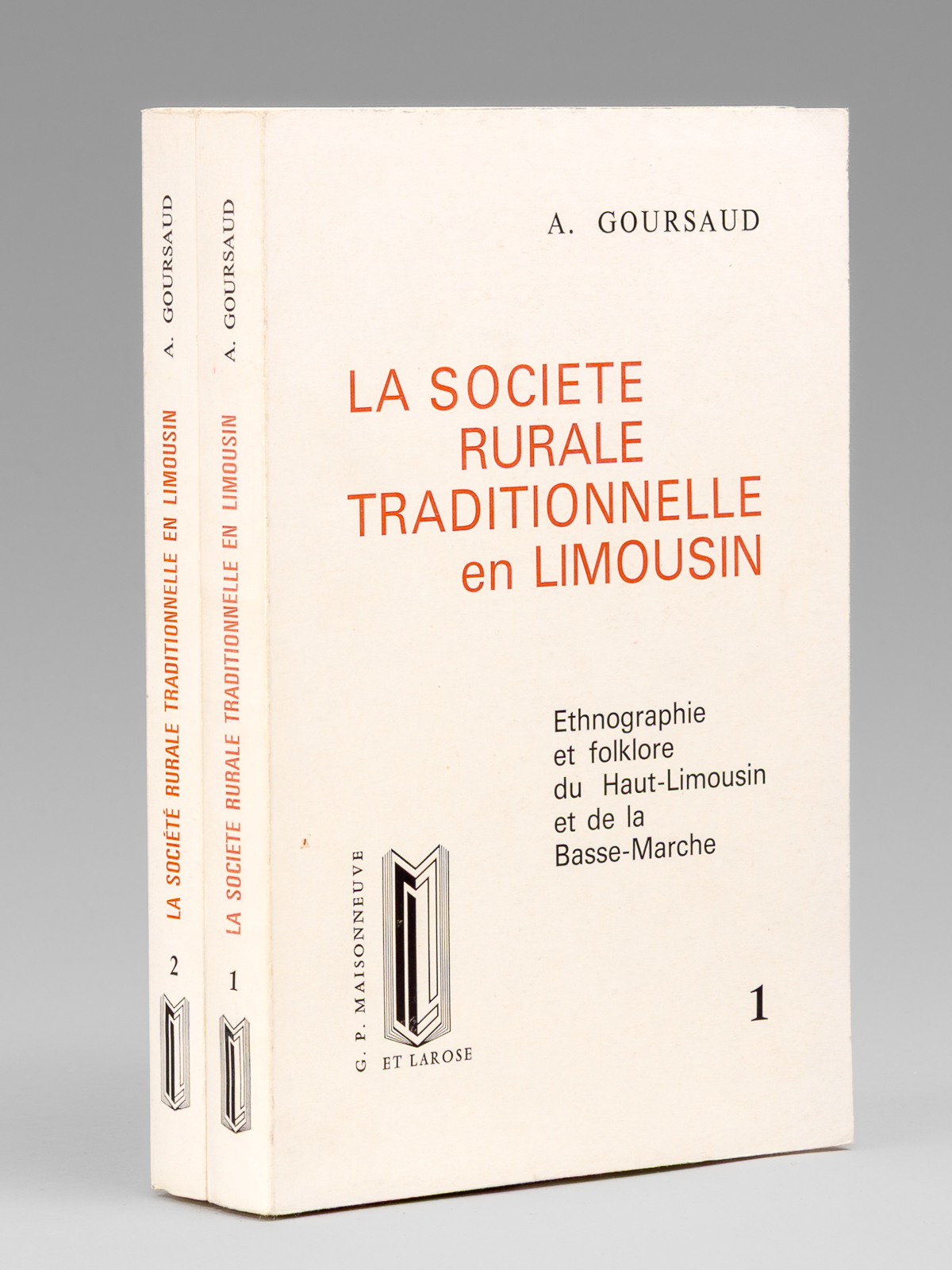 La Société Rurale traditionnelle en Limousin. Ethnographie et Folklore du …