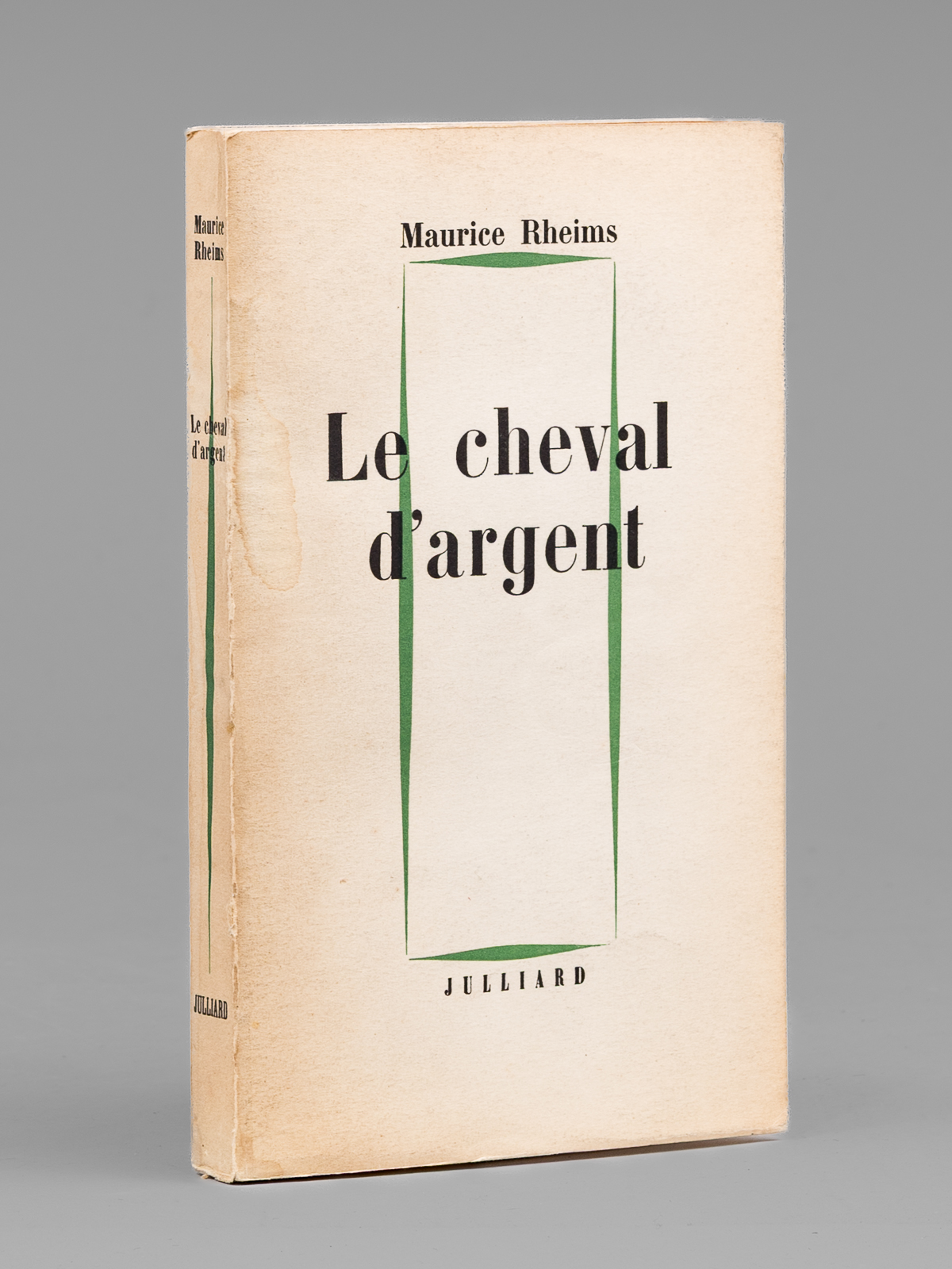 Le cheval d'argent [ Livre dédicacé par l'auteur à Maurice …